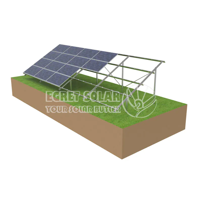 Dupla utáni napenergia -szerelő rendszer