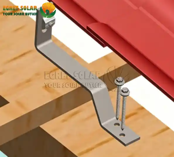 Napelemes kerámia tetőhorog