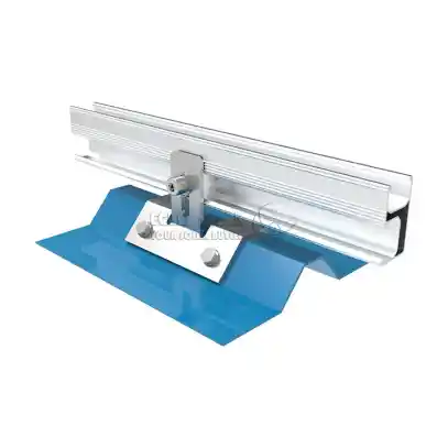 Napelemekre szerelhető tetőbilincs