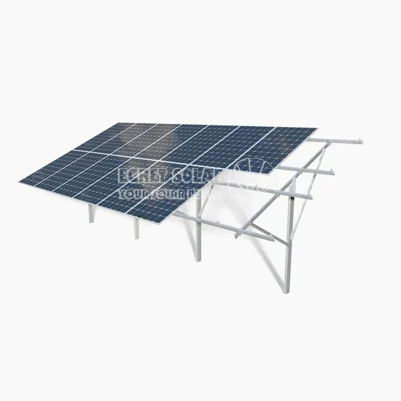Acél napenergia -szerelő rendszer